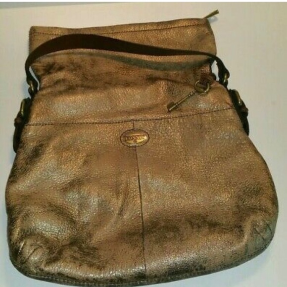 Leather fossil hobo bag - Picture 3 of 6
